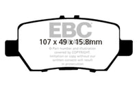 EBC 05-08 Acura RL 3.5 Redstuff Rear Brake Pads - DP31736C