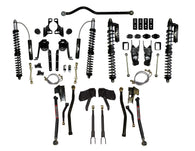 Skyjacker 07-16 Jeep JK 3.5-4.5in Long Arm LeDuc Series Coil-Over Kit (Requires Pitman Arm) - JK44LLSK-SX
