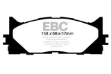 EBC 13+ Lexus ES300h 2.5 Hybrid Yellowstuff Front Brake Pads - DP41790R