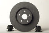 Hawk Talon 1995 Ford F-250 4WD Slotted-Only Front Brake Rotor Set - HTS4316
