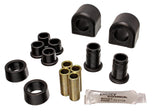 Energy Suspension 84-87 Chevrolet Corvette Black 26mm Front Sway Bar Bushing Set (End Links Inc) - 3.5139G
