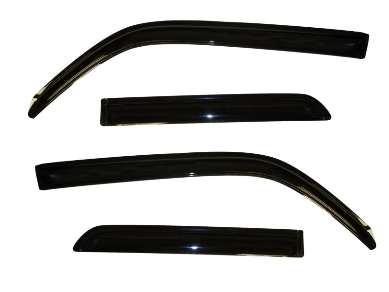 AVS 10-18 Toyota 4Runner Ventvisor Outside Mount Window Deflectors 4pc - Smoke - 94242
