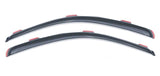 AVS 17-18 Nissan Titan Standard Cab Ventvisor In-Channel Window Deflectors 2pc - Smoke - 192445