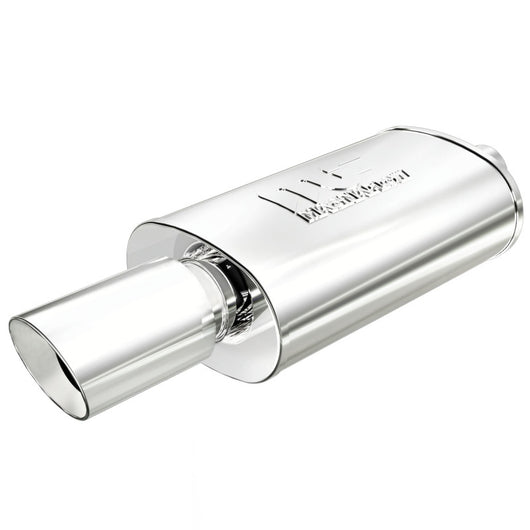 MagnaFlow Muffler W/Tip Mag SS 14X5X8 2.25/4. - 14829