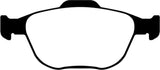 EBC 02-04 Ford Focus 2.0 SVT Redstuff Front Brake Pads - DP31641C