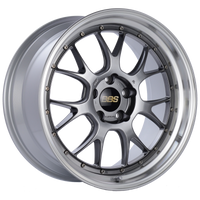 BBS LM-R 19x9.5 5x120 ET25 Diamond Black Center Diamond Cut Lip Wheel -82mm PFS/Clip Required - LM305DBPK