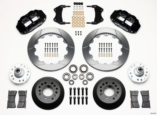 Wilwood Narrow Superlite 6R Front Hub Kit 12.88in WWE ProSpindle - 140-9919