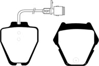 EBC 00-03 Audi A8 Quattro 4.2 (8 Pad Set) Yellowstuff Front Brake Pads - DP41328R