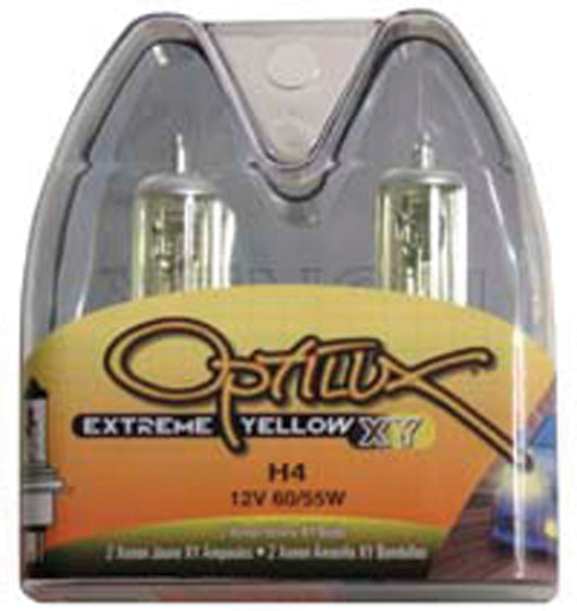Hella Optilux H4 12V / 60/55W XY Xenon Yellow Bulb - H71070682