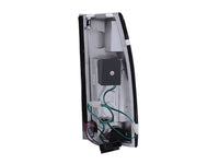 ANZO 1999-2000 Cadillac Escalade LED Taillights Red Clear G2 - 311004