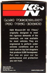 K&N Universal Performance Gold Oil Filter - HP-2006