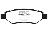 EBC 08-13 Cadillac CTS 3.0 Redstuff Rear Brake Pads - DP31829C
