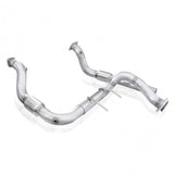 Stainless Works 2017 F-150 Raptor 3.5L 3in Downpipe High-Flow Cats Factory Connection - FTR17DPCAT