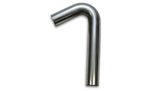 Vibrant 3in O.D. T304 SS 120 deg Mandrel Bend 4in x 12in leg lengths (5in Centerline Radius) - 13012