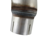 aFe Twisted Steel Delete Down-Pipe and Y-Pipe 2 to 2-1/2in Alum Steel Exhaust 12-16 Jeep Wrangler - 48-06210