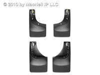 WeatherTech 04-08 Ford F-150 No Drill Mudflaps - Black - 110002-120002