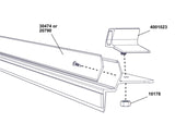 Access Slide In Hook Replacement Kit 1-1/2in x 17 ft w/ 4 screws - 30474