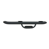 Westin 2007-2017 Jeep Wrangler 2dr GENX Oval Drop Nerf Step Bars - Black Wrinkle - 20-3315