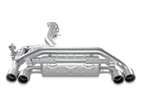 Akrapovic 11-12 BMW 1 Series M Coupe (E82) Slip-On Line (Titanium) (Req. Tips) - M-BM/T/4H