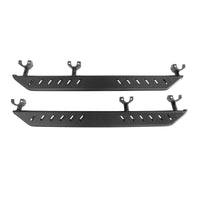 Westin/Snyper 07-17 Jeep Wrangler Unlimited Triple Tube Rock Rail Steps - Textured Black - 42-6015