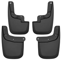 Husky Liners 15-16 Chevy Colorado No Flares or Cladding Front and Rear Mud Guards - Black - 58236