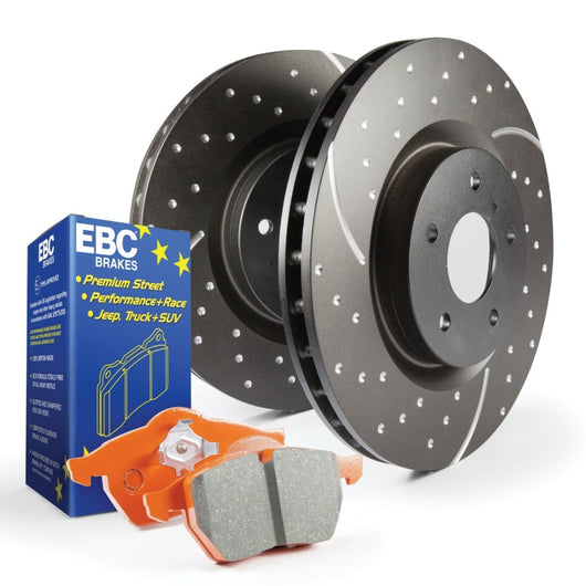 Stage 8 Kits Orangestuff and GD Rotors - S8KR1032