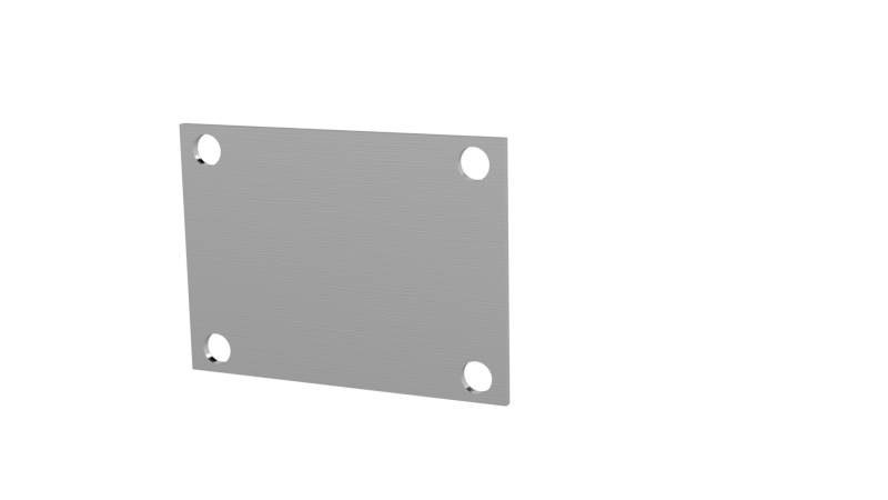 QTP Bolt-On QTEC Low Profile Cover Plate - 10338C