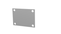 QTP Bolt-On QTEC Low Profile Cover Plate - 10338C