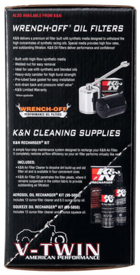 K&N 2017 Harley-Davidson H/D Touring Models Aircharger Performance Intake - Black - 63-1138
