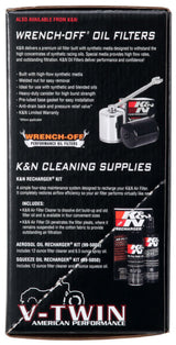K&N Street Metal Intake System - Hammer Black Large Capacity for Harley Davidson - RK-3946XB