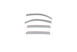 AVS 16-18 Toyota Tacoma Access Cab Low Profile Color Match Ventvisors 4pc - Silver Sky Metallic - 994036-1D6