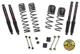 Skyjacker Long Travel 2 Stage 2in-2.5in Coil System 2018 Jeep Wrangler JL 4 Door 4WD (Rubicon) - JL25RBPBLT