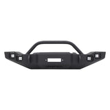Westin/Snyper 07-17 Jeep JK Marksman Front Bumper w/Bull Bar - Textured Black - 59-9525-12JKB5