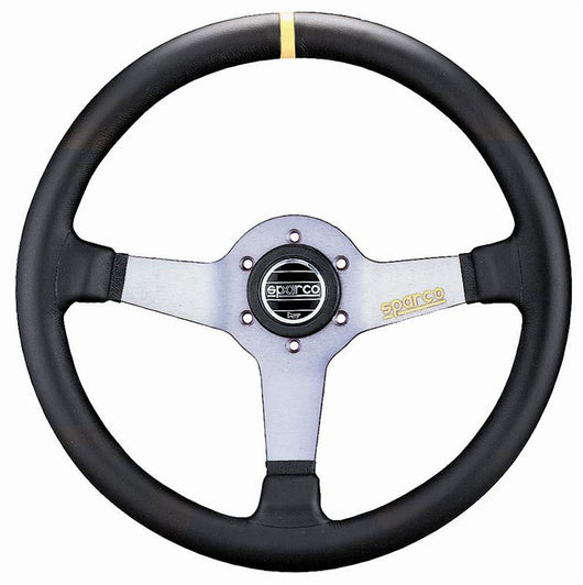 Sparco Strwhl Monza L550 Leather Blk/ - 015TMZL9