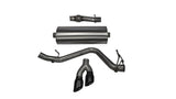 Corsa 14 GMC Sierra/Chevy Silv 1500 Reg. Cab/Std. Bed 5.3L V8 Black Sport Single Side CB Exhaust - 14871BLK