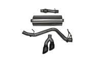 Corsa 14 GMC Sierra/Chevy Silv 1500 Reg. Cab/Std. Bed 5.3L V8 Black Sport Single Side CB Exhaust - 14871BLK