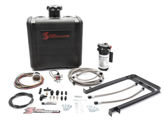 Snow Performance Stg 2 Boost Cooler Water Injection Kit TD Univ. (SS Braided Line and 4AN Fittings) - SNO-450-BRD