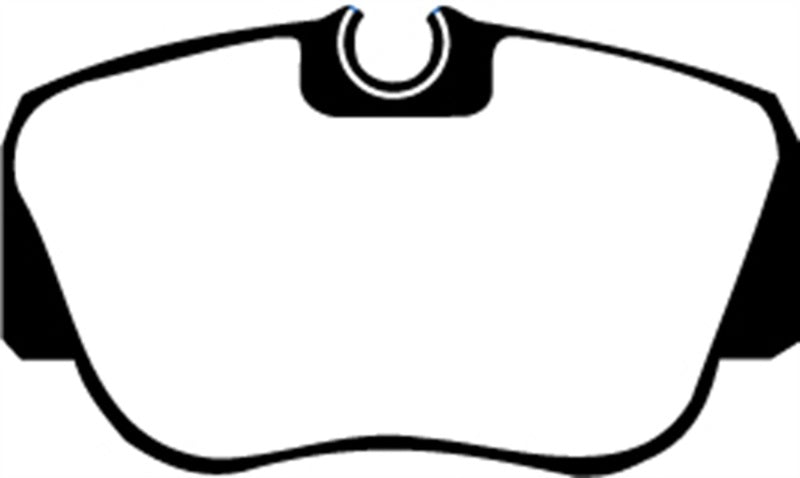 EBC 84-86 Mercedes-Benz 190/190E 2.3 Greenstuff Front Brake Pads - DP2778