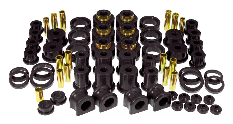 Prothane 94-01 Dodge Ram 4wd Diesel/V10 Total Kit - Black - 4-2008-BL