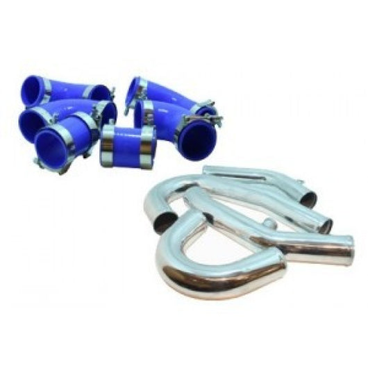 Turbo XS Front Mount Intercooler Pipe Kit for 03-06 Mitsubishi Evo 8 & 9 - txs-EVO8-FMIC-P
