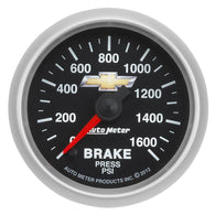 Autometer Performance Parts 52mm 0-1600 PSI Brake Pressure COPO Camaro Gauge Pack - 880450