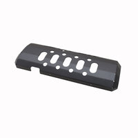 Westin/Snyper 07-17 Jeep Wrangler Muffler Skid Plate - Textured Black - 42-21045