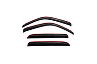 AVS 02-06 Cadillac Escalade EXT Ventvisor In-Channel Front & Rear Window Deflectors 4pc - Smoke - 194355