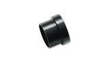 Vibrant -3AN Tube Sleeve Fitting - Aluminum - 10760