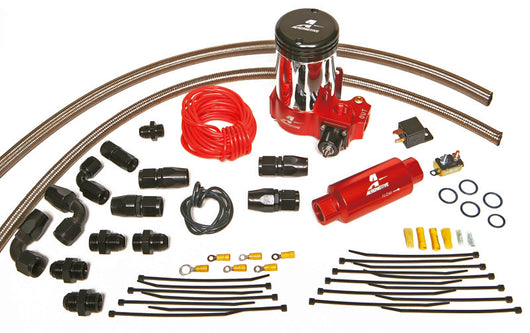 Aeromotive A2000 Drag Race Pump Only Kit (Incl. Lines/Fittings/Hose Ends/11202 pump) - 17202