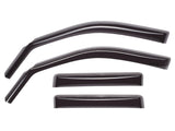 WeatherTech 01-06 Hyundai Santa Fe Front and Rear Side Window Deflectors - Dark Smoke - 82135