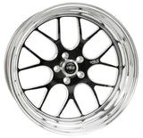 Weld S77 20x17 / 5x4.75 BP / 7.3in. BS Black Wheel (High Pad) - Non-Beadlock - 77HB0170B73A