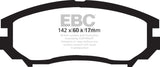 EBC 04-06 Hyundai Tiburon 2.7 6 speed Greenstuff Front Brake Pads - DP21755