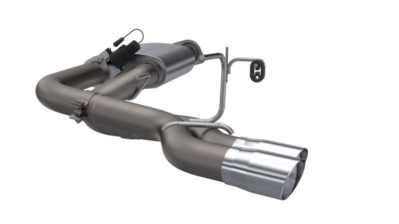 QTP 15-18 Ford F-150 CC/EC Standard Bed 304SS Screamer Cat-Back Exhaust w/3in Tips - 440015