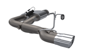 QTP 15-18 Ford F-150 CC/EC Standard Bed 304SS Screamer Cat-Back Exhaust w/3in Tips - 440015